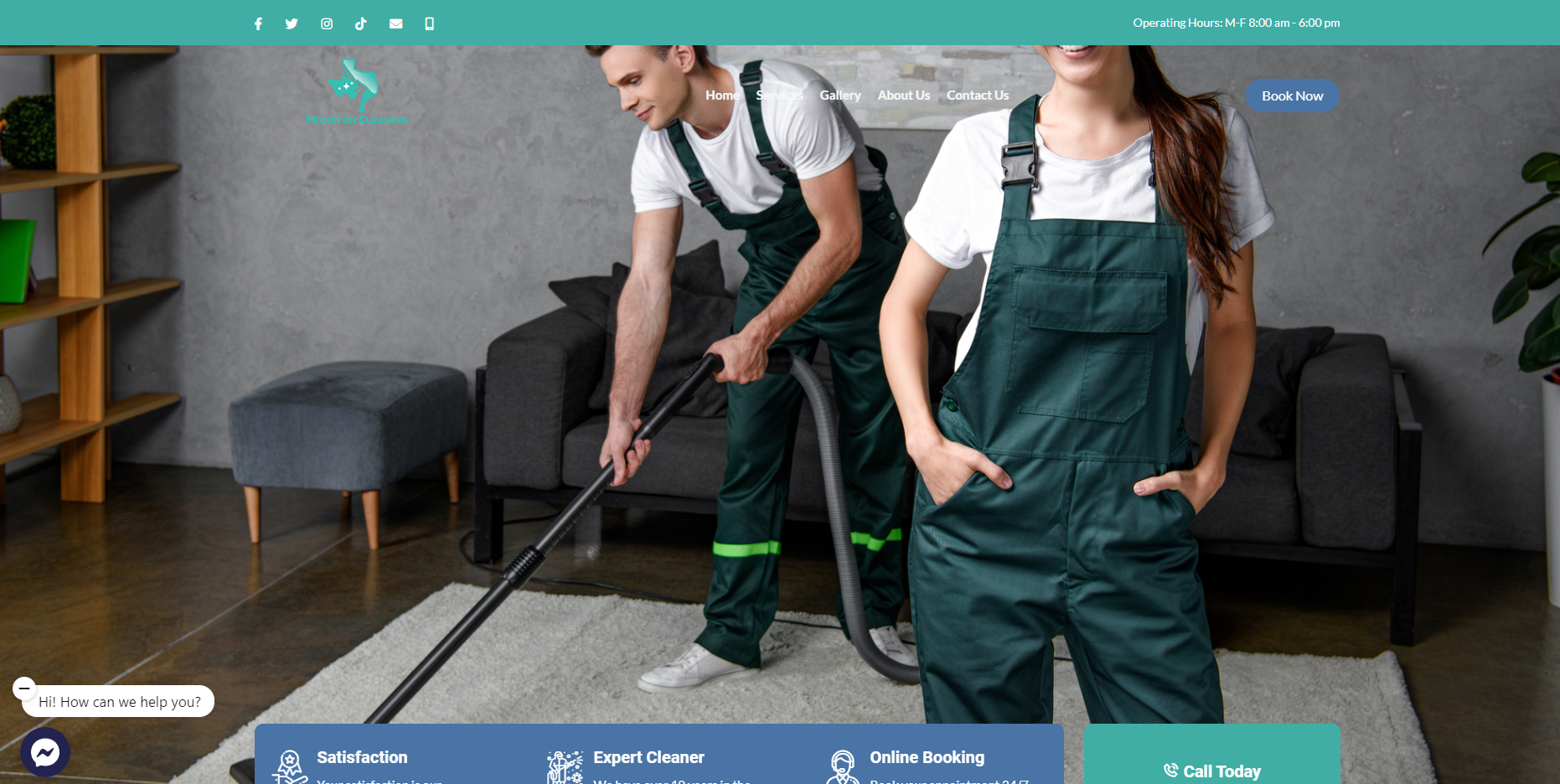 Service business website project